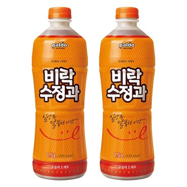  팔도 비락수정과 1.5L 선택  전통음료 쌀음료