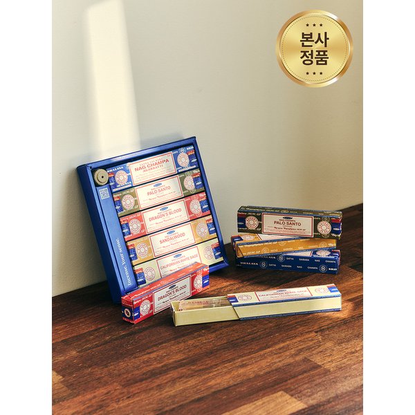 [홀더포함] 100개입 미니 인센스 스틱 세트