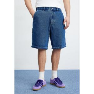 이스퀘어 4356839 Obey Clothing BIGWIG CARPENTER - Denim shorts stone wash indigo