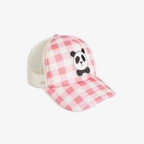 판다 Kids Gingham 체크 모자 Pink 7579426 62301504