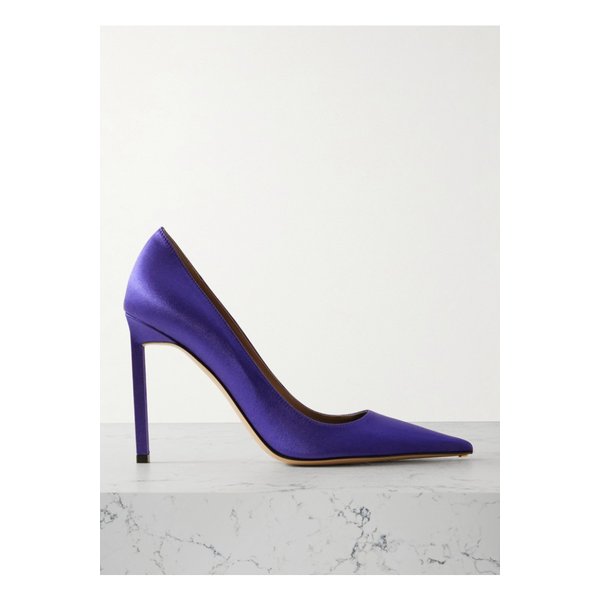 베티 새틴 펌프스 퍼플 46376663162843962