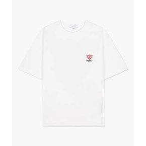 [24SS] LKS42308아이보리 SORBET FLOWER 아트웍 반팔 티셔츠