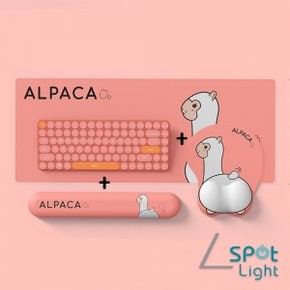 스포트라이트 알파카 팜레스트 장패드 3in1 세트