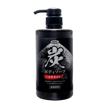 텐바이텐 일본SOC 숯바디클렌저(500ml) 대나무숯 죽탄함유