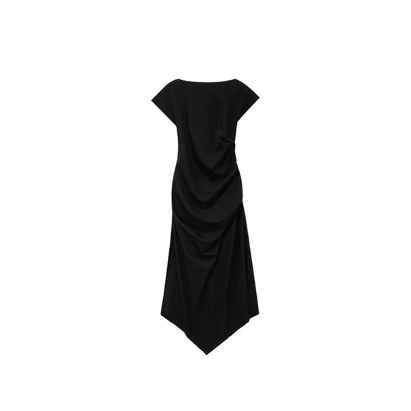 Rayon drape dress