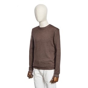 F/W 이태리 직수입 고급울 가먼트다잉 라운드 니트 _ POCBKT05A