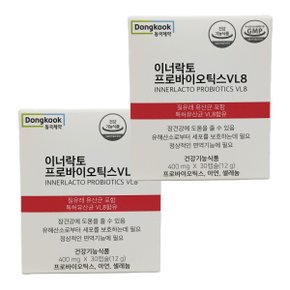 이너락토 질유래 유산균 프로바이오틱스 VL8 30정 2개