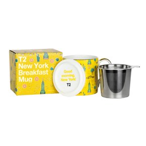 T2 뉴욕 블랙퍼스트 머그&인퓨저 / Iconic New York Breakfast Mug with Infuser