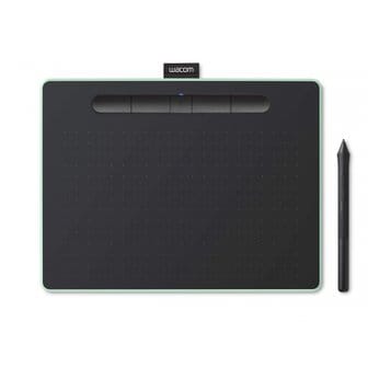  [Amazon.co.jp Wacom Intuos Medium TCTL6100WLE0 한정] 와콤 펜 타블렛 무선 크리스터 첨부