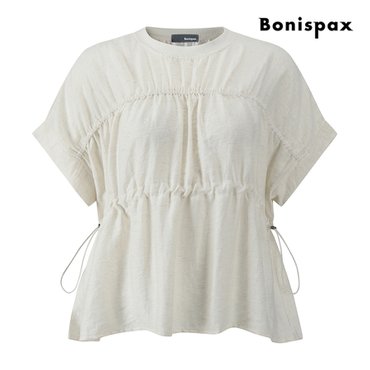 보니스팍스 소프트 드로스트링 반팔 블라우스 (XP8SH004M0)