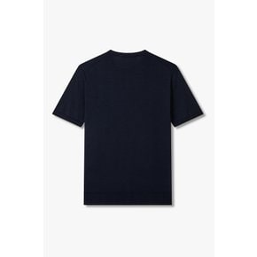 하프 슬리브 크루넥 니트 풀오버 4715113015057