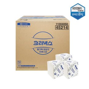 대용량 냅킨 2겹 벌크팩 250매 X 60밴드 1박스 45214