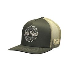 미국 존디어 야구모자 볼캡 John Deere Brand Sales and Service Equipment Snapback Hat Olive