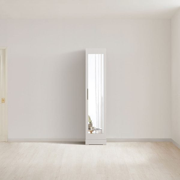 [동서가구] 디엘 400 전신거울 싱글 이불 옷장 DF922012