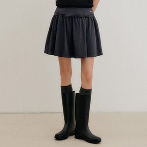 클라라 셔링 미니 스커트 / CLARA SHIRRING MINI SKIRT_2colors