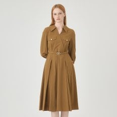 플랩 오픈카라 원피스 EWOPOI0700
