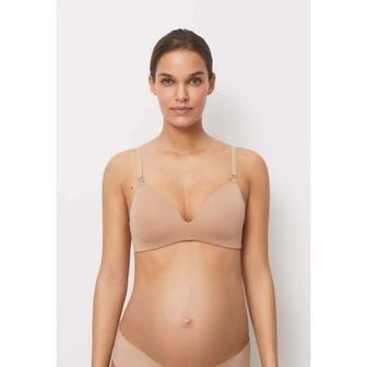 이스퀘어 3758617 OYSHO NURSING TRIANGLE - T-shirt bra salmon