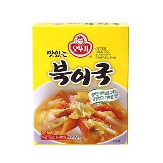제이큐 맛있는 오뚜기 간편요리 북엇국34g X ( 3매입 )