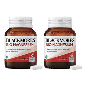 블랙모어스 바이오 마그네슘 Blackmores Bio Magnesium 50정 2개