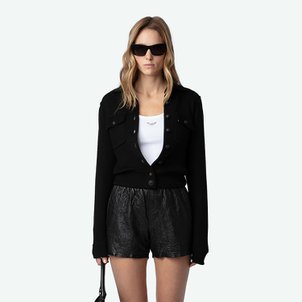 쟈딕앤볼테르 울 혼방 카디건 Volty Cardigan ZE4FFCTCD005Z10