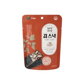 콩단백이 들어간 빈트 와삭바삭 김스낵 x5 (플레인맛/치즈맛/아몬드&참깨맛) 20g 비건 저칼로리