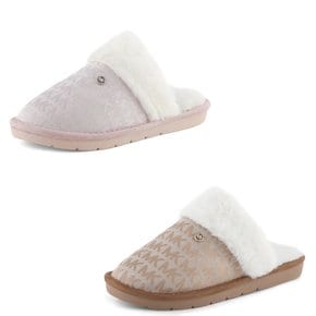 마이클 코어스(MICHAEL KORS) FUR 슬리퍼 KIRSTEN 탄, 핑크 MKS100ND-W (kids/girls)