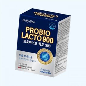 프로바이오 락토 900 생 유산균 100억 프로바이오틱스 60캡슐 1개 550mg x 5148397