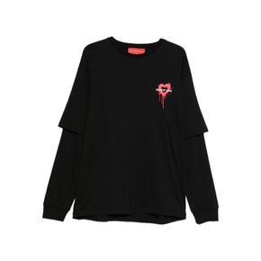 [비전 오브 슈퍼]  긴팔 티셔츠 FW25 VS020TD  NERO 6481283