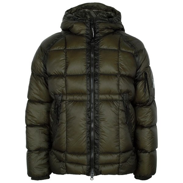 [부산점] 씨피컴퍼니 25FW 아이비그린 DD 쉘 후드 덕 다운 자켓 RFCMOW702A 110416A 683