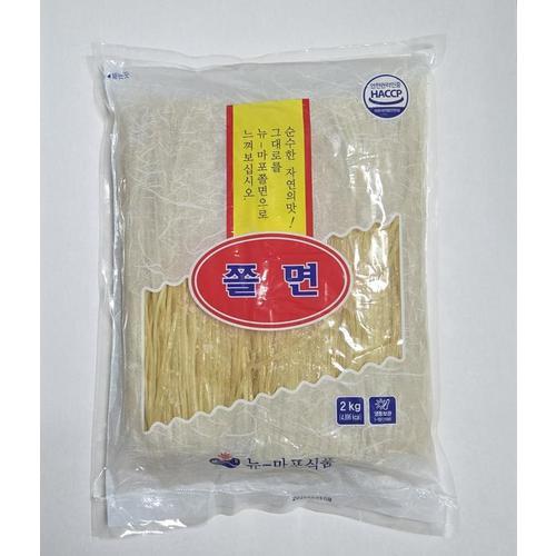 (익일발송) 뉴마포식품 쫄면사리 2kg 냉동(1)