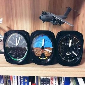 아트박스/프로메딕 세스나 Cockpit Clock 항공계기판 탁상 데코시계 조종