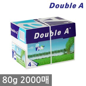 [온라인전용] 더블에이 A4 복사용지(A4용지) 80g 2000매 1BOX