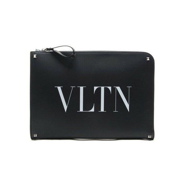 20FW 남성 VLTN 락스터드 클러치백 (UY2B0457_WJW_0NI_20F)