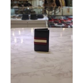 [파주점] [BALLY]  발리 삼선 로고 카드 지갑 BALEE.HP-F100