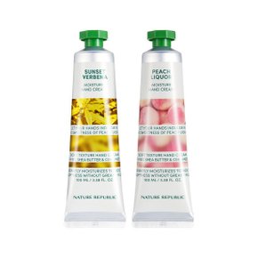 (1+1) 핸드 앤 네이처 핸드크림 대용량 100ml  / 선셋 버베나+피치 리퀴어