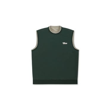 왁 (왁골프)Men Reversible Woven Vest_WMVAS25100GRD