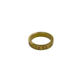 24FW 마르지엘라 주얼리 SI8UQ0001SV0129 950C YELLOW GOLD PLATING BURATTATO