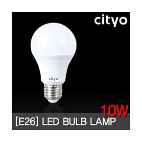LED전구 벌브 10W 주광색.전구색 PC바디