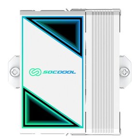 Socoool RC250 ARGB 화이트 CPU쿨러 공랭쿨러 싱글타워