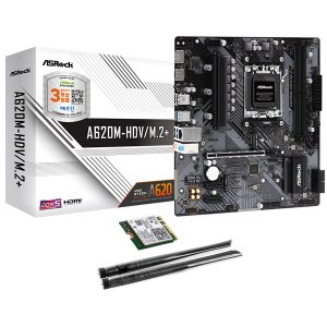  ASRock A620M-HDV/M.2+ + WiFi6E 모듈 패키지 에즈윈