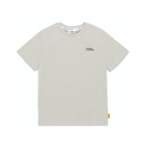 내셔널지오그래픽키즈 K222UTS090 미니미그래픽 H/TEE OAKBEIGE