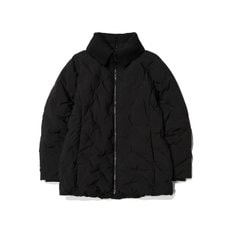 패딩 JQS DWW23512Z1 OBLIQUE LONG (오블리크 롱) 여성 다운 자켓 (Black)