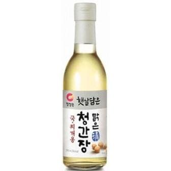  청정원 햇살담은 맑은 청간장 국찌개용 390ml 1개