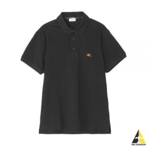 PEGASO Cotton Polo Shirt (1Y141 9440 0001) (페가소 로고 자수 반팔 폴로 티셔츠)