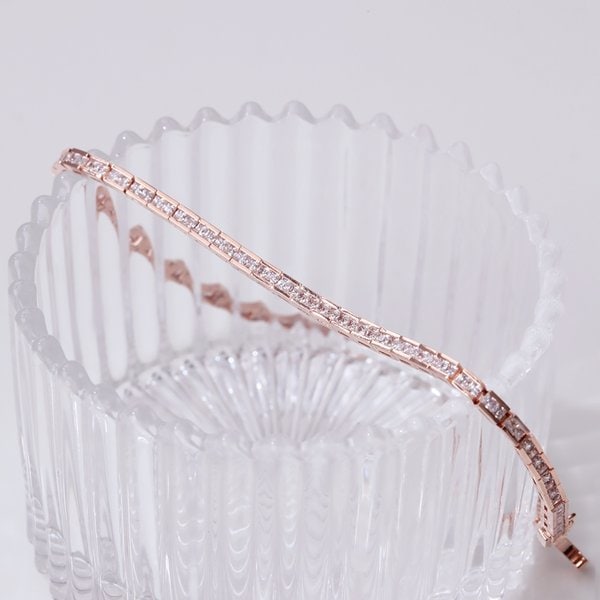 플루 크리스탈 테니스 팔찌 BA0321