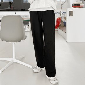 제이지컴퍼니 여성용 피치 기모 일자핏 밴딩 팬츠 바지 포근하고 부드러워 손이 자주 가요