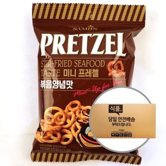  삼진씨앤에프 미니프레첼 볶음양념 85g 24입 [박스]