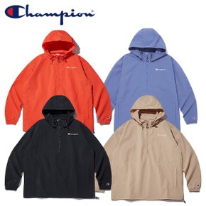 [US] Champion로고 Ripstop 나일론 아노락 CKJA3F001