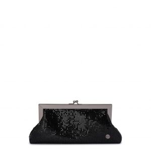 이스퀘어 3730217 Olga Berg Zara Mesh Frame Clutch