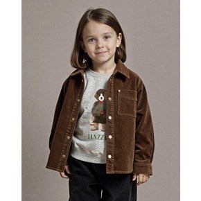[25FW] [KIDS] 코듀로이 셔켓 카멜 HSSH5FK22CM